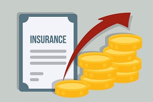 insurance costs rising concept