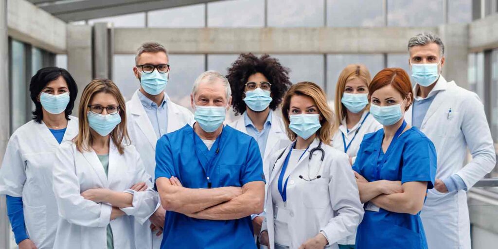 doctors knowing health coverage premiums