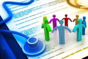 group health insurance plan concept