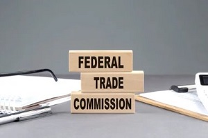 federal trade comission on wooden blocks