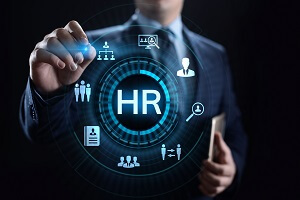 human resources recruitment team staff management business concept